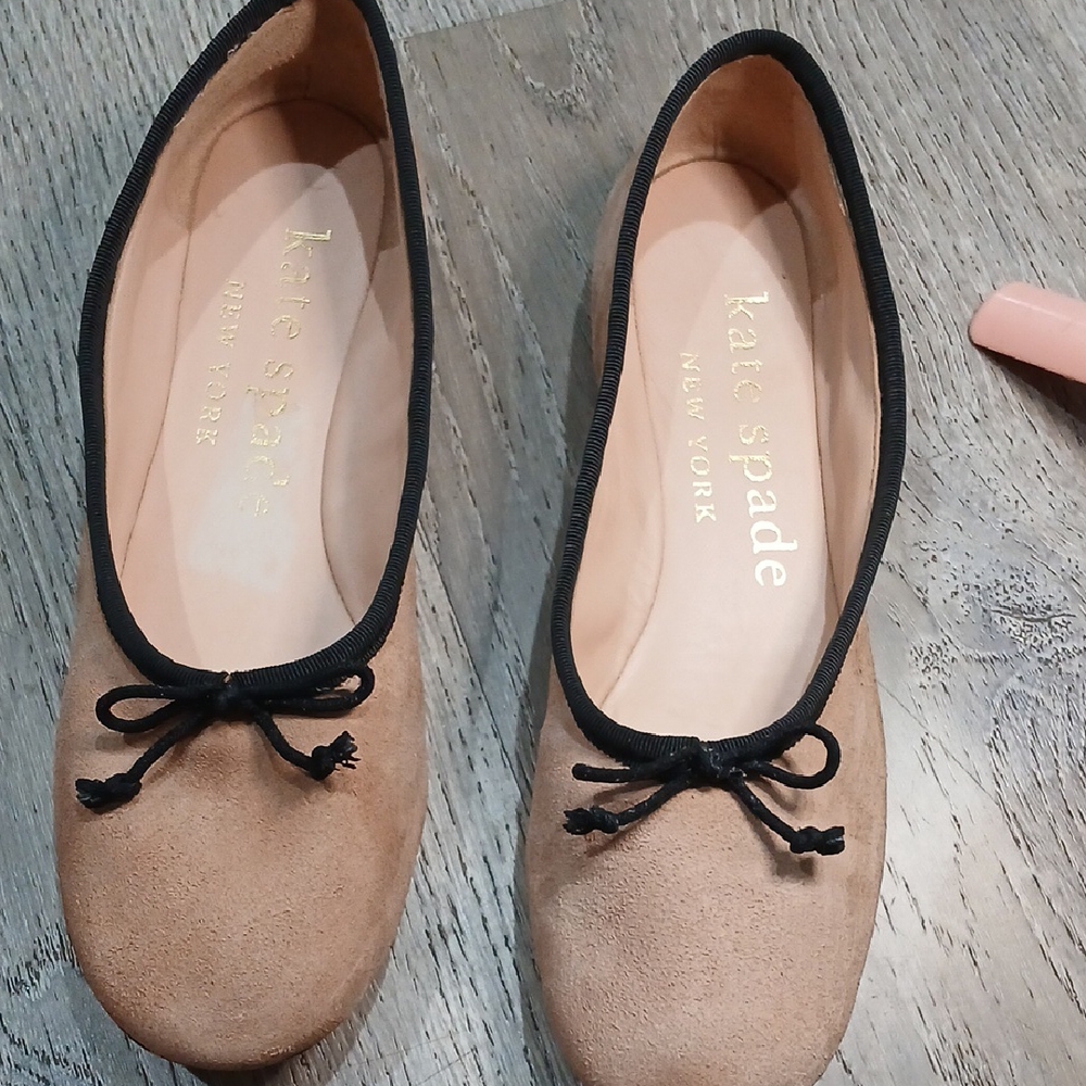 Kate Spade Brown Suede Loafers